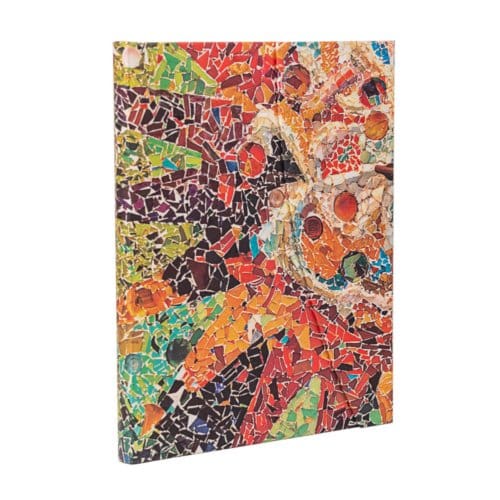 Paperblanks cahier, gaudi's mosaics, hardcover, formaat ultra, blanco