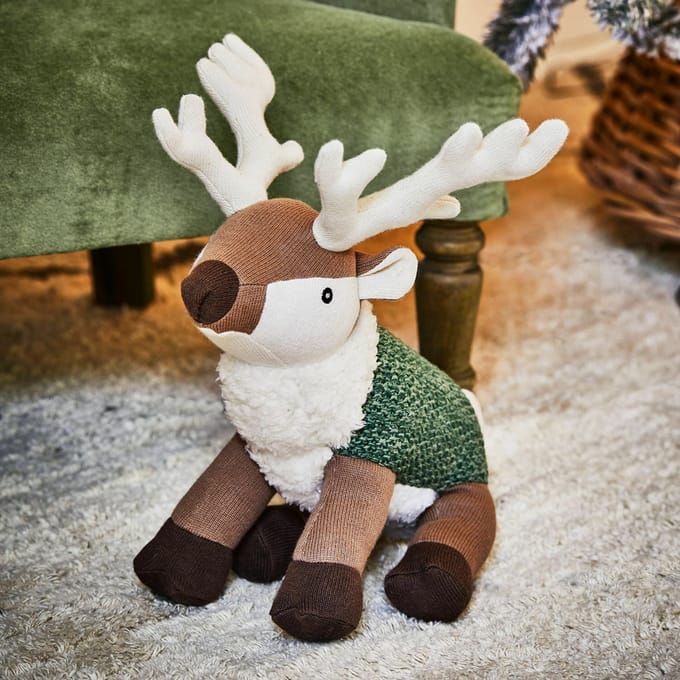 LOBERON Knuffeltje Merrilu bruin/groen
