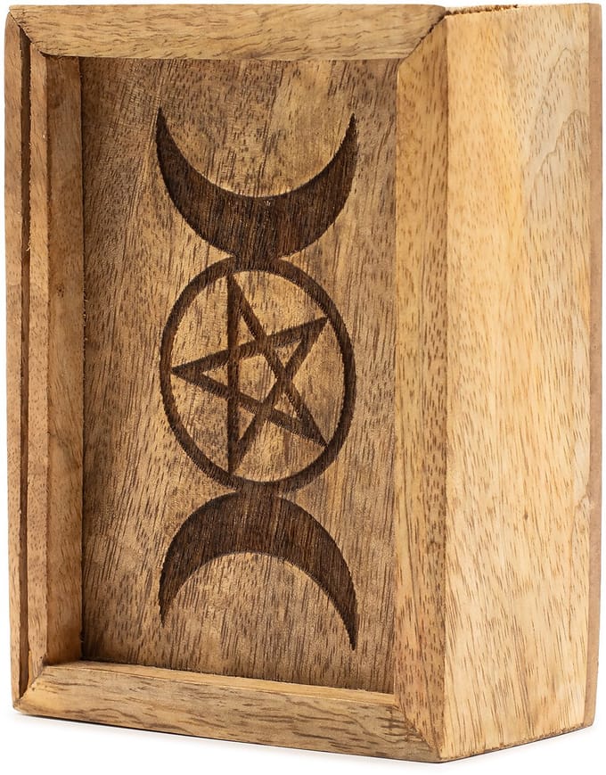 Kleine Tarotdoos met Kaarthouder