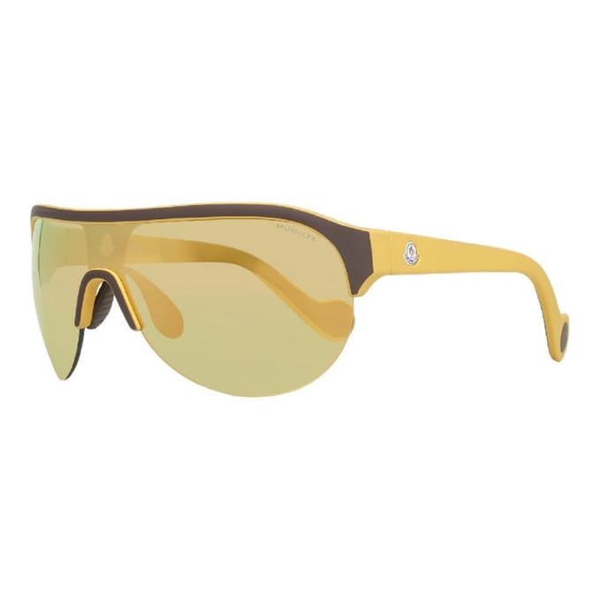 Moncler ML0049 50L OO Yellow Sunglasses