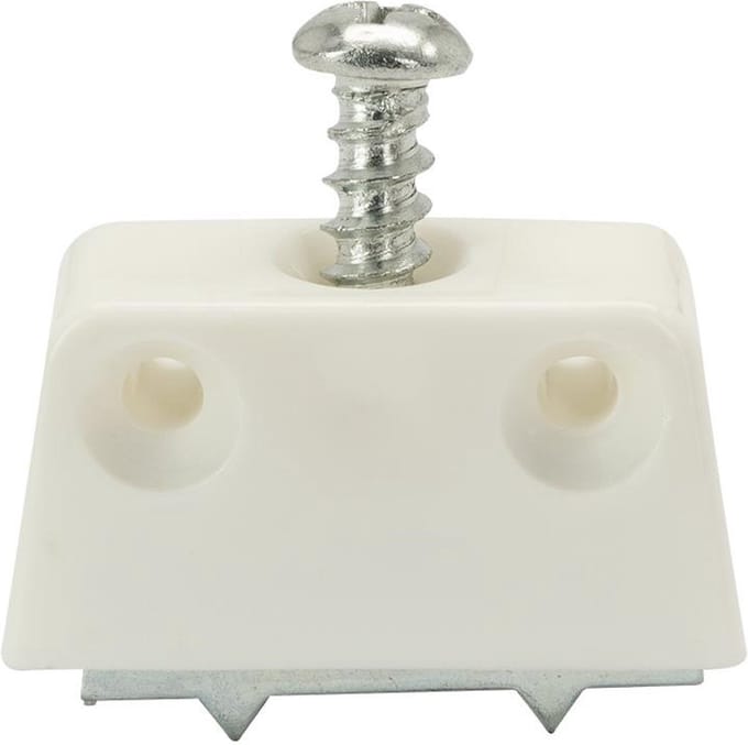 Stoelhoek Meubel - Hoek - Wit - 40x20x15mm - 4 Stuks
