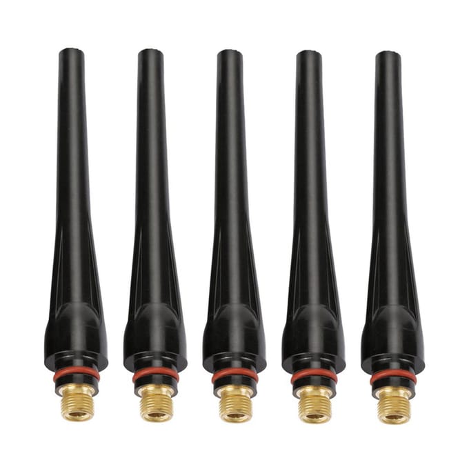 5 stuks 57Y02(Lang) Achterkappen voor lastoorts voor TIG-lastoorts WP171826