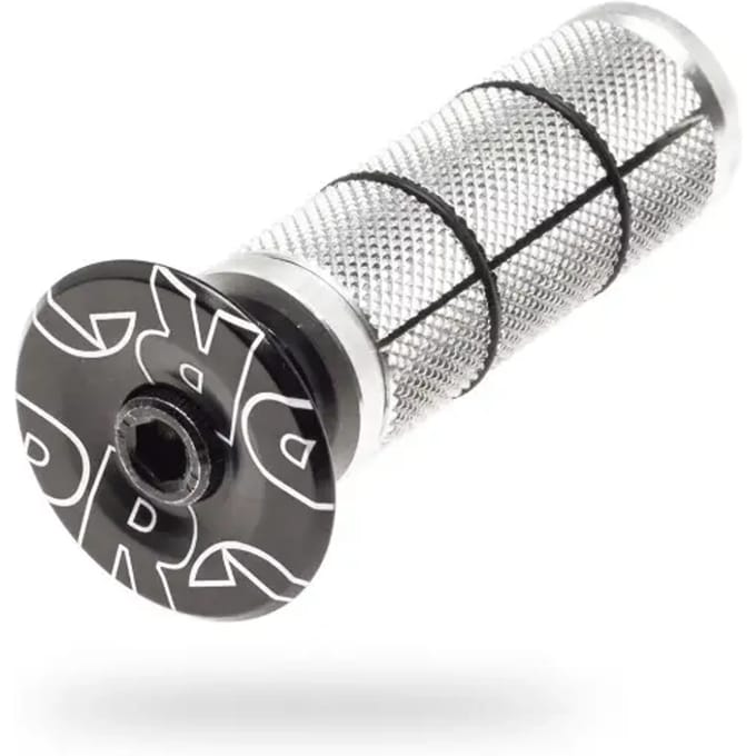 Pro Balhoofdplug 1 1/4 Inch 50 Mm Zwart/zilver