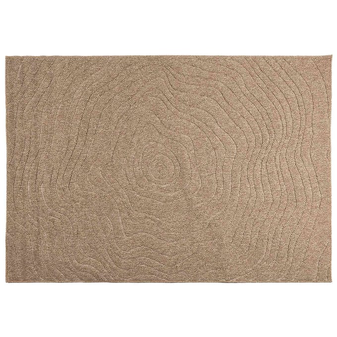 vidaXL - Binnen- - en - buitenkleed - AGIRA - Naturel - 200 - x - 140 - cm - Polyester