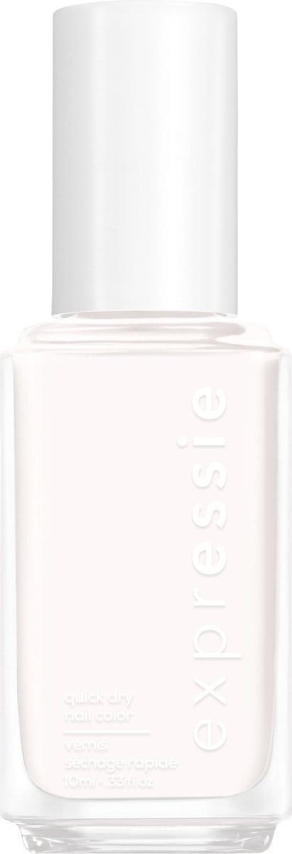 essie - expressie - 500 unapologetic - wit - sneldrogende nagellak - 10ml