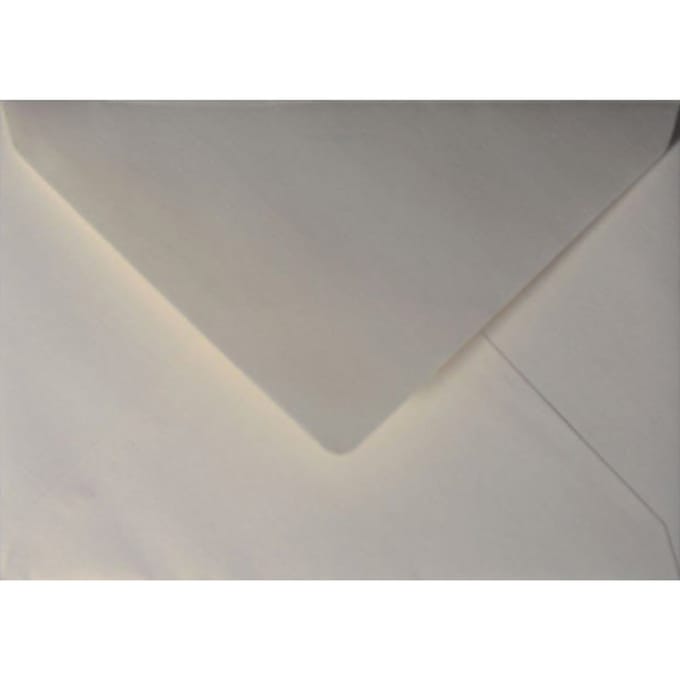 Envelop Papicolor EA5 156x220mm metallic ivoor pak à 6 stuks