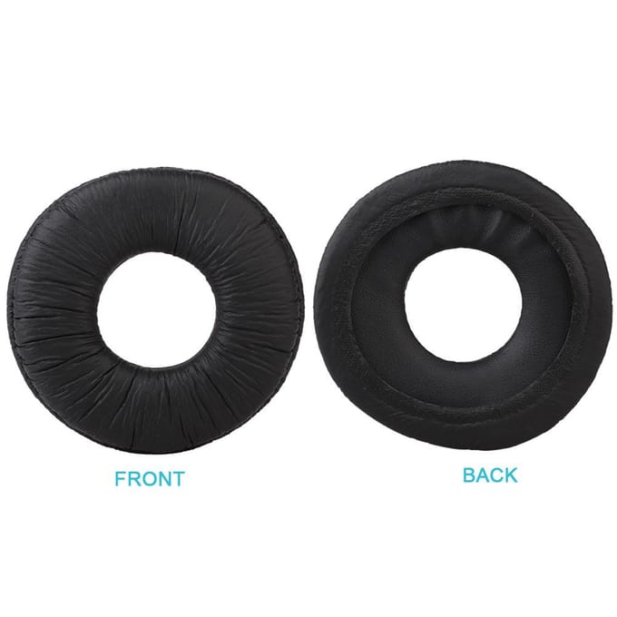 Oorkussens 70MM Wit Hoge Elasticiteit Duurzaam Zacht Comfortabel Oorkussens voor MDR ZX100 ZX300 white