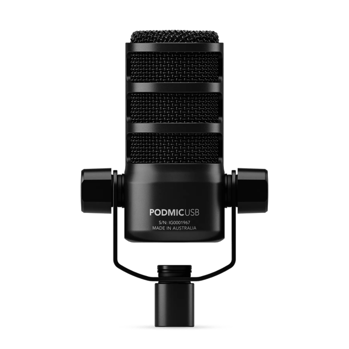 Statief USB-microfoon Rode PodMic Zendmethode:USB, Kabelgebonden