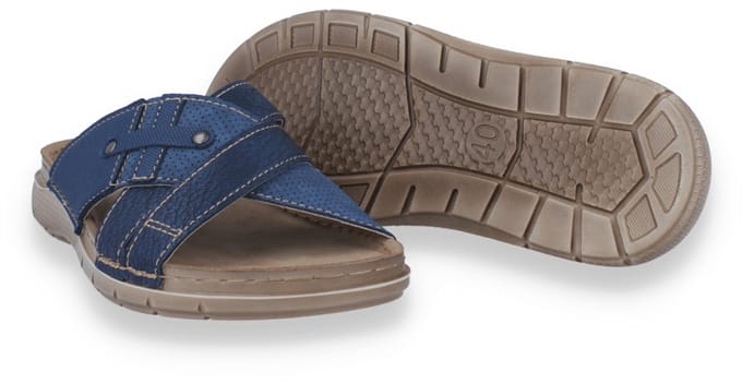 Mode-mania Heren Slipper | Blauw | Maat: 41