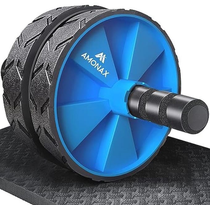 Conversible Ab Roller Buikroller met Grote Kniemat voor Effectieve Buikspiertraining