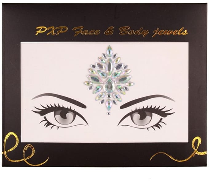 PxP Face & Body Jewels - FESTIVAL - CARNAVAL - PRIDE Model A 18200