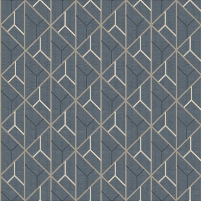 Galactik dessin d.grijs/beige L940-19