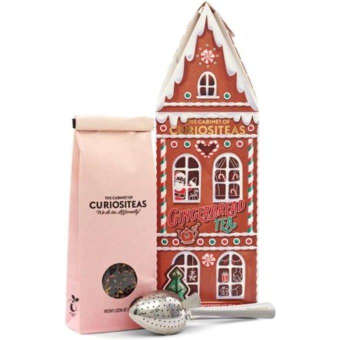 Cabinet of curiositeas - gingerbread house thee giftbox