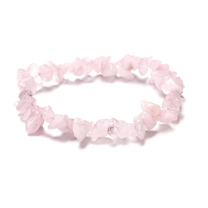 Montebello Armband Adria R - Helende Natuursteen - Rozenkwarts - Rek
