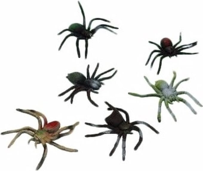 Cornelissen Griezelige spin speelfiguur - 10 cm - Halloween/Horror decoratie