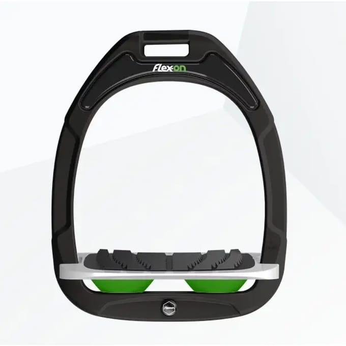 Ingelgde Grip Zwart/Grijs/Groen Flex-On Green Composite