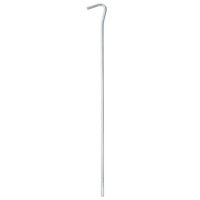 vidaXL - Tentharingen - 25 - st - Ø7 - mm - 30 - cm - gegalvaniseerd - staal