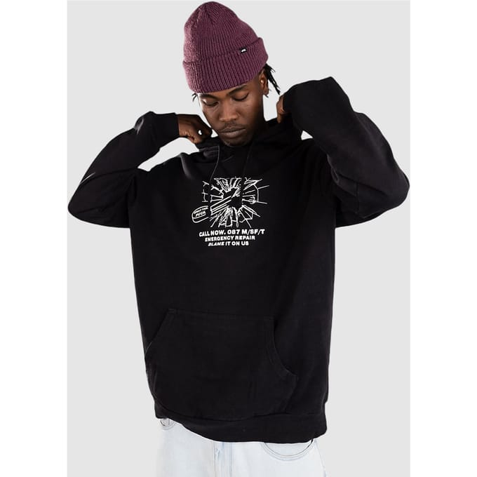 Misfit Shapes Blame Us Hoodie zwart