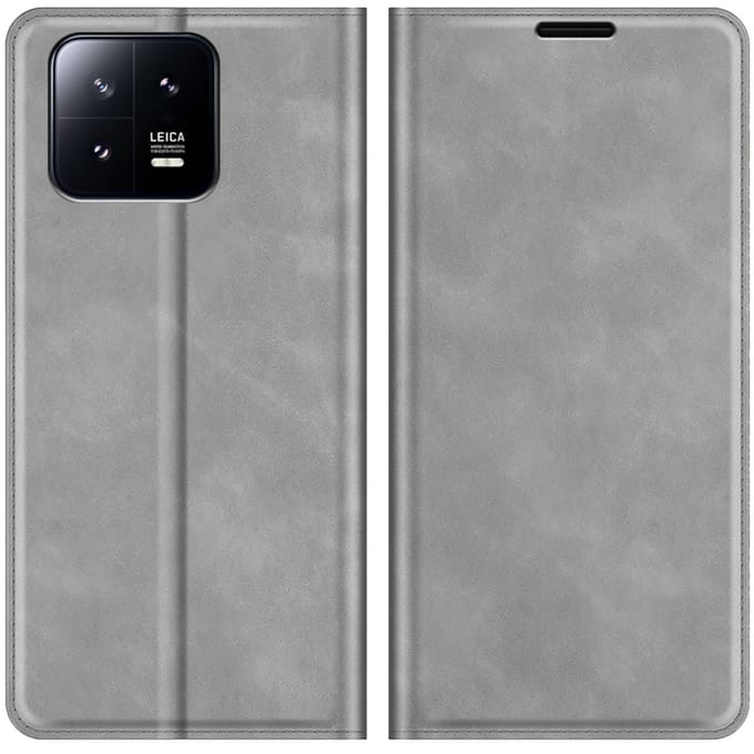 Just in Case Xiaomi 13 Portemonnee Hoesje Grijs