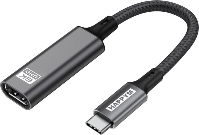USB C naar HDMI Adapter – 8K – HDMI Female – Ultra HD - 4K bij 120Hz