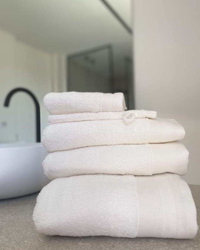 De Witte Lietaer excellence handdoek vanilla 50/100