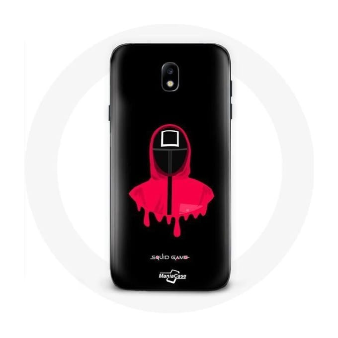 Samsung Galaxy J3 2017 hoesje Squid Game vierkant masker