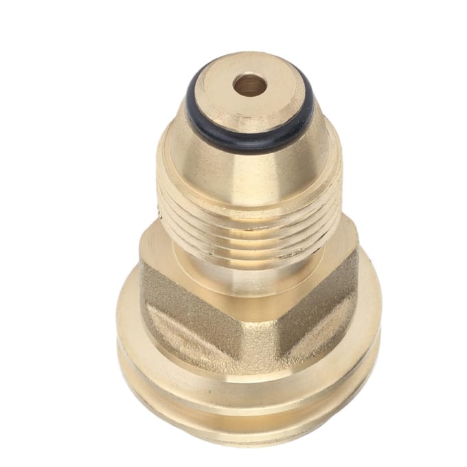 Propaantank Messing Fittingen Adapter Converteert LP TANK POL Serviceventiel naar QCC1 Type1 Slang