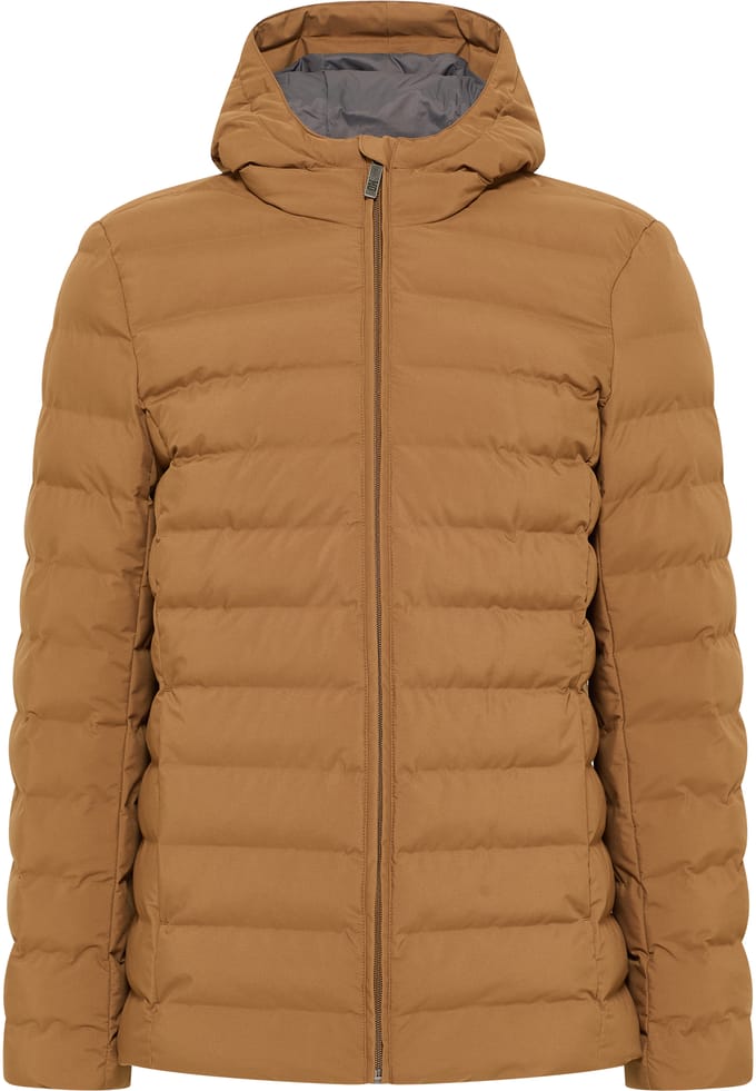 Mo Gewatteerd winterjack mimo Heren donker zand