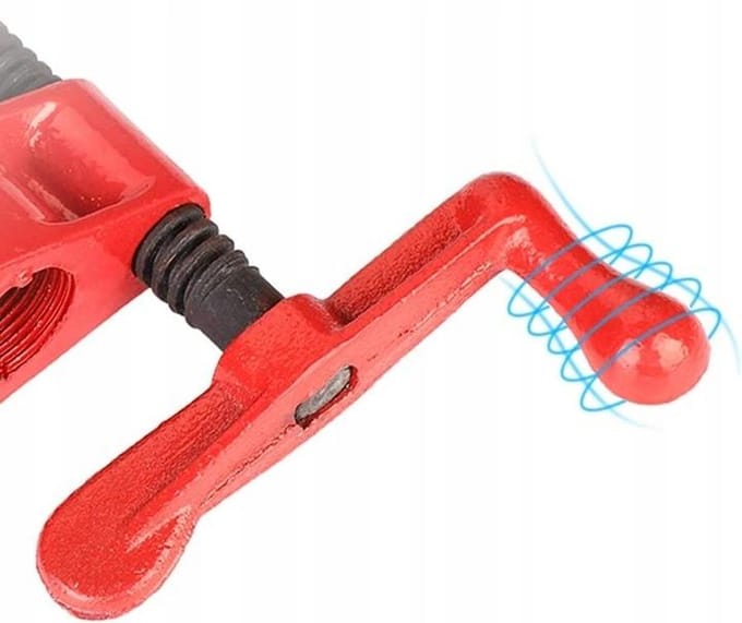 4x Pijpenklem 3/4" - Eindeloze Werkbankklem voor Houtbewerking