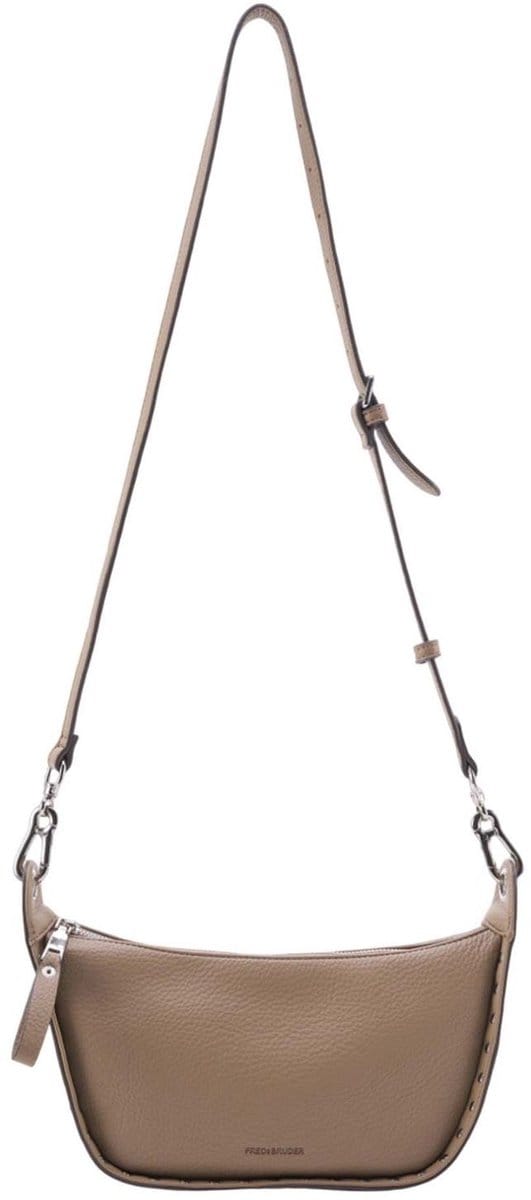 FREDsBRUDER Schoudertas Feel Wild Crossbag Soft Toffee Taupe