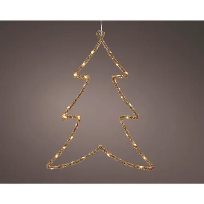 Decoris Micro Led Boom - Goud - 46cm - Binnen