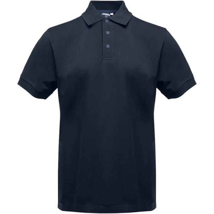 Polo met contrasterende knopen Pen Duick