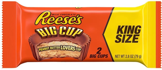 Reese's Peanut Butter Big Cup King Size (16 x 79g)