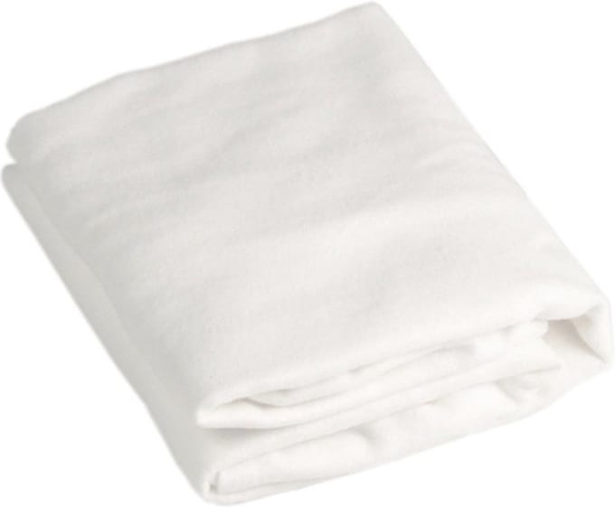 D'orveige Molton kussenslopen (2 Stuks) - 100% Katoen - Ritssluiting - 60x70 cm - Wit