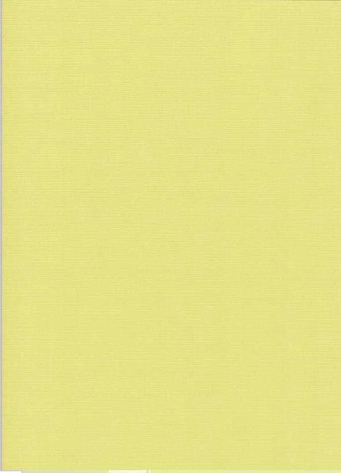 20 Linnen kaarten papier - A5 - Oker - Cardstock - 21 x 14,8cm - 240 grams - karton