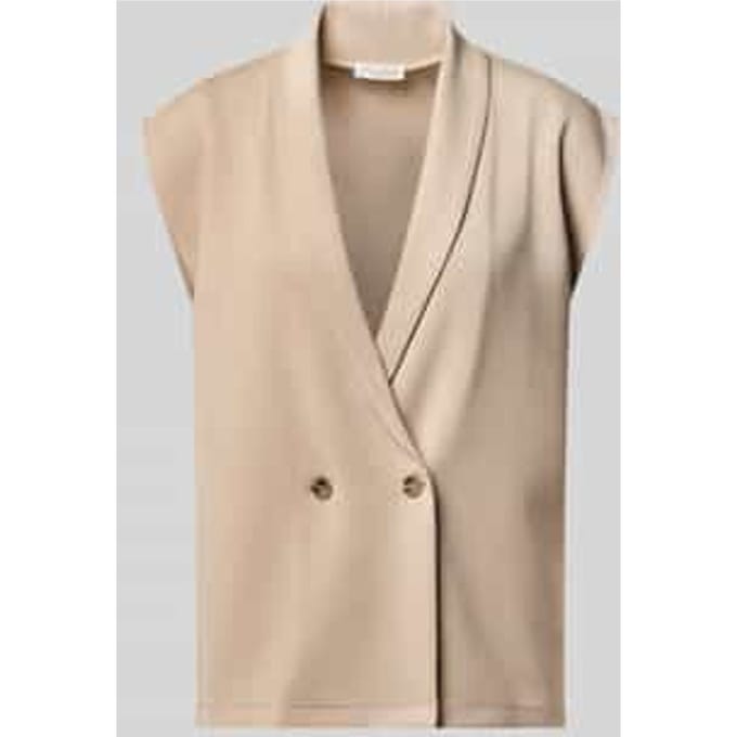 Bodywarmer met sjaalkraag