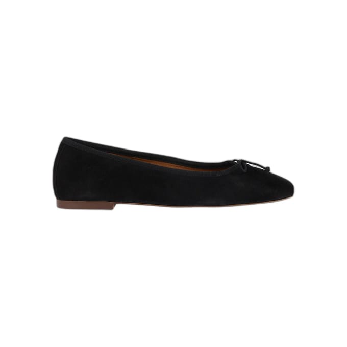 GEOX MARSILEA DAMES Ballerina's - ZWART - Maat 37