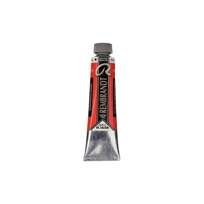 Rembrandt Olieverf Tube 40 ml Cadmiumrood Middel 314