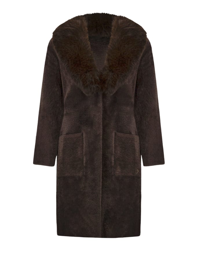 Joseph Ribkoff 263973 Jackets Donkerbruin 263973