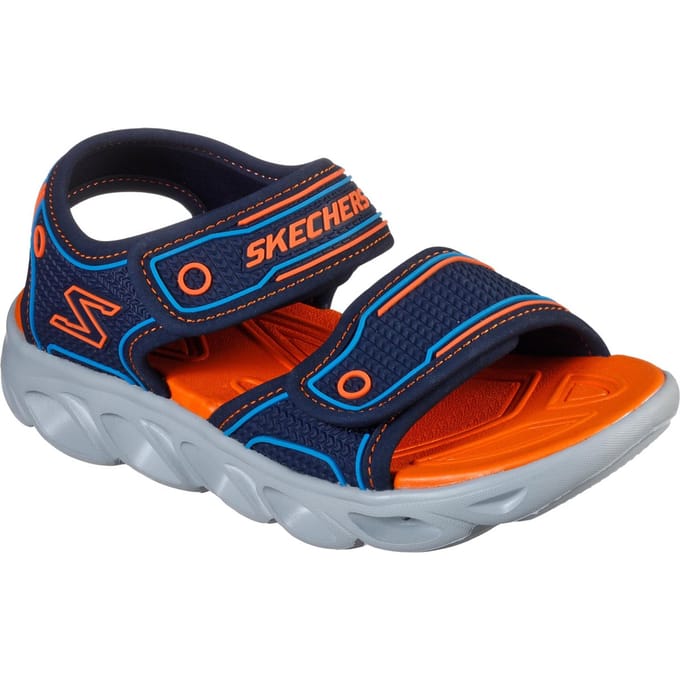 Skechers Hypno-Splash - Maat 29 - Jongens Sandalen - Navy/Orange