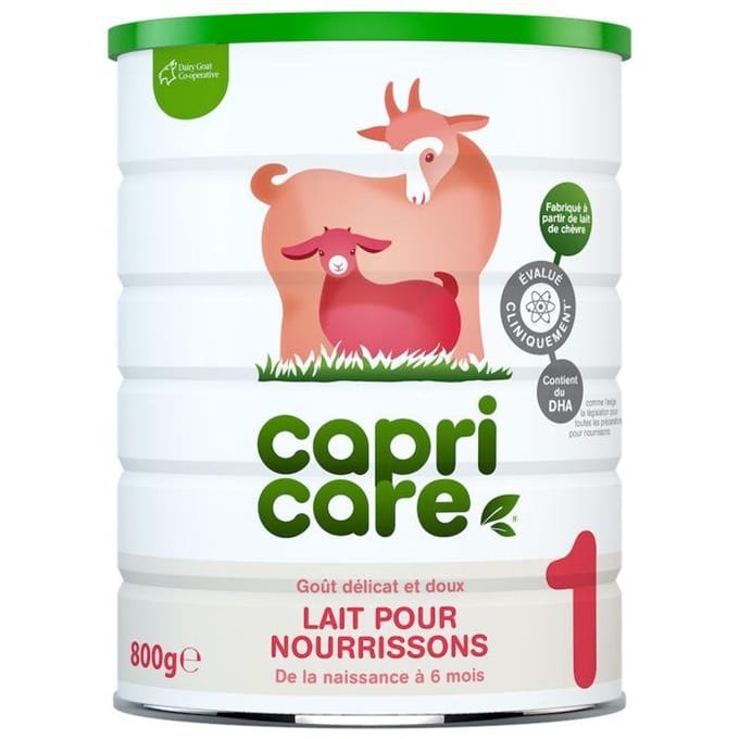 Capricare lait de chèvre 1er âge 800g