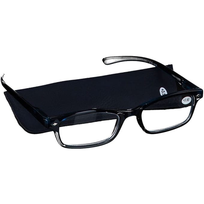 Pharma Glasses Leesbril Donker Blauw +3.50 1 Bril
