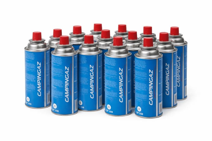 12x CP-250 Cartouche - 250 Gram - Gas