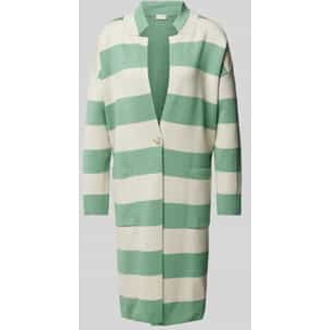 Lange cardigan met steekzakken