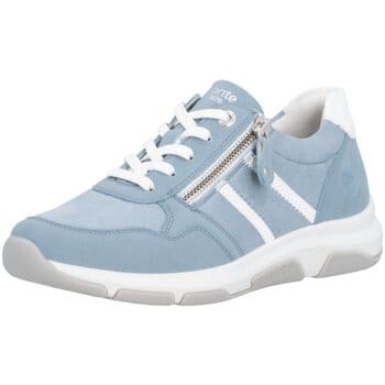 Remonte D1S04-10 Sneakers Blauw Leer en Suede Dames - Blauw - 38