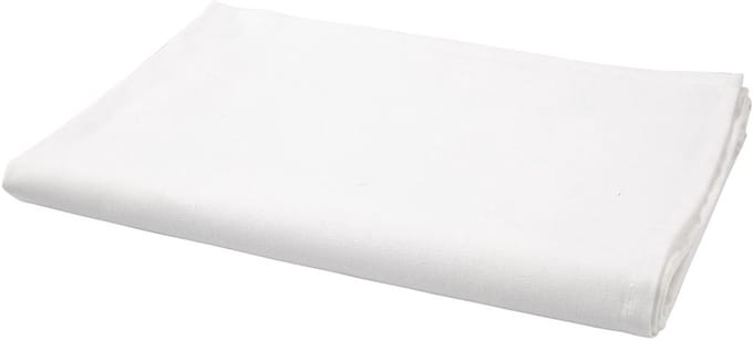 Theedoeken, afm 50x70 cm, 180 gr, wit, 5 stuk/ 1 doos