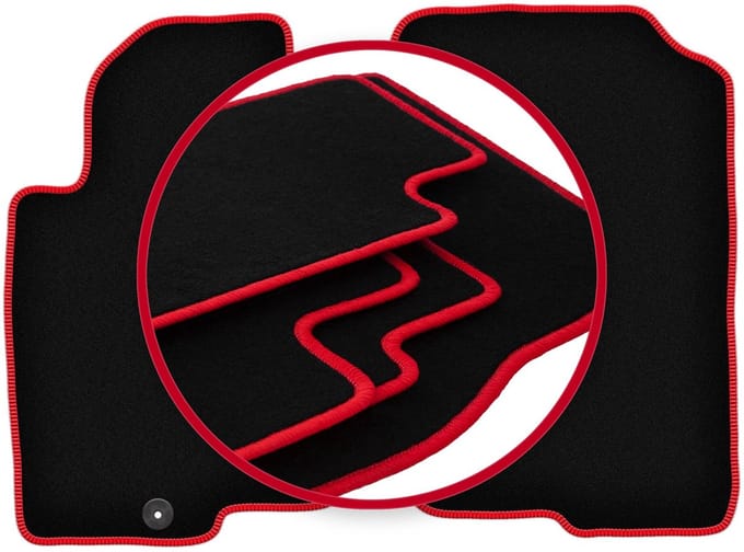 CARLUX-RED automatten voor: Nissan Pathfinder R51 SUV (2005-)