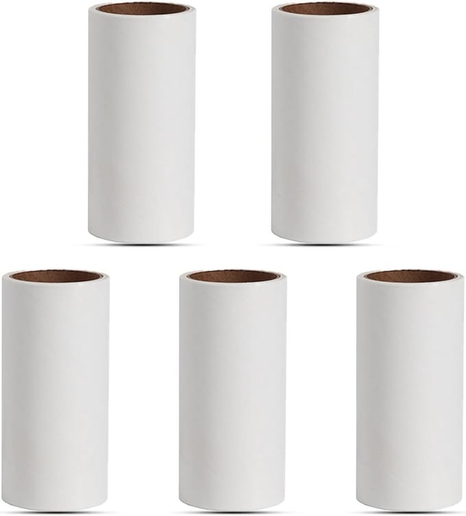 Extra Kleverige Pluisroller Vullingen - 10 cm - 300 Vellen - Vervangende Rolletjes