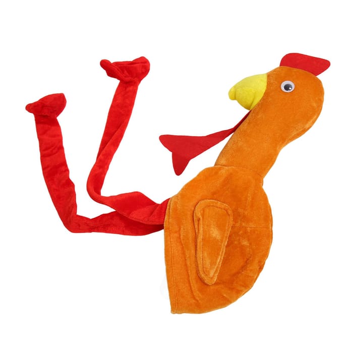 Kalkoen Hoed Licht Heldere Kleuren Duurzaam Polyester Zacht Comfortabel Gemakkelijk te Reinigen Thanksgiving Hoed red