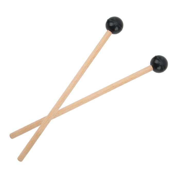 1 paar tongtrommel mallet stick drumstick instrument accessoires set kit voor spelenL beige